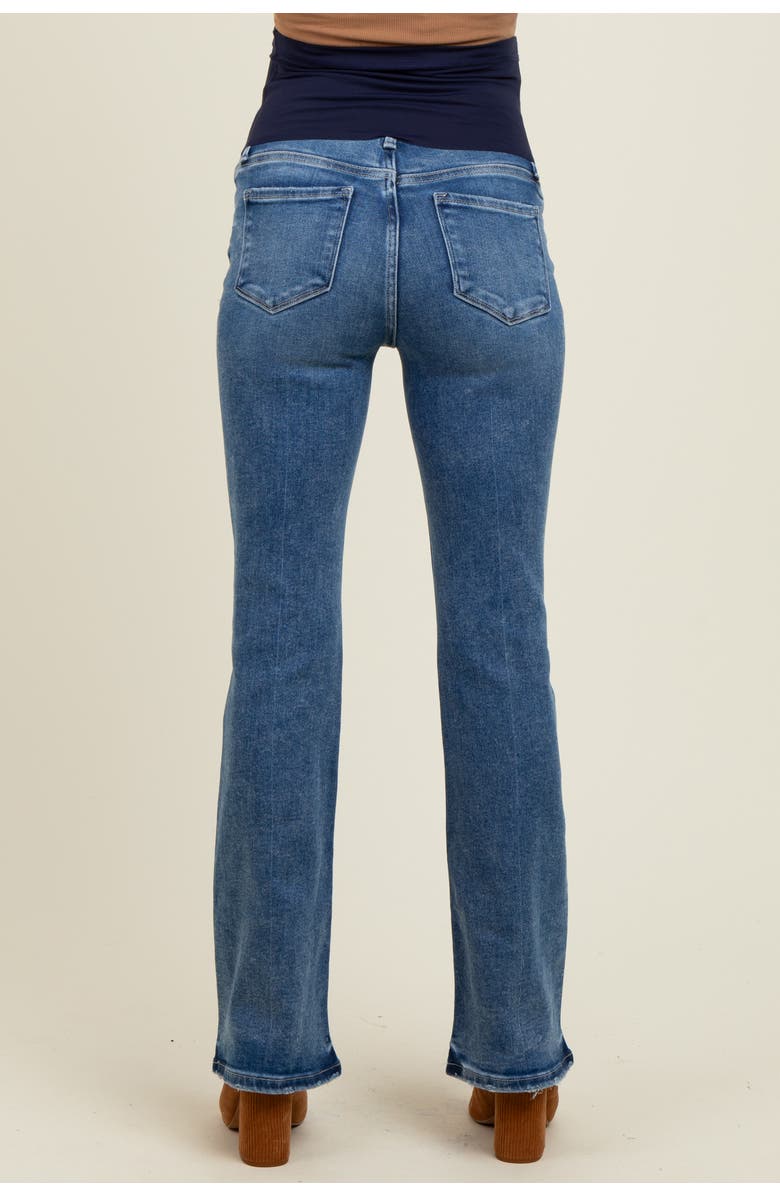 PinkBlush Classic Bootcut Maternity Jeans, Alternate, color, Navy Blue