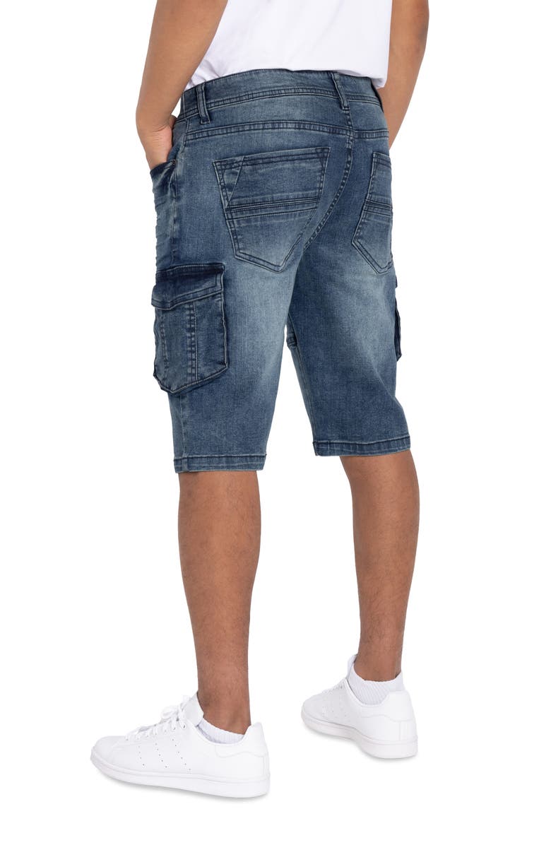 XRAY Cargo Denim Shorts, Alternate, color, 