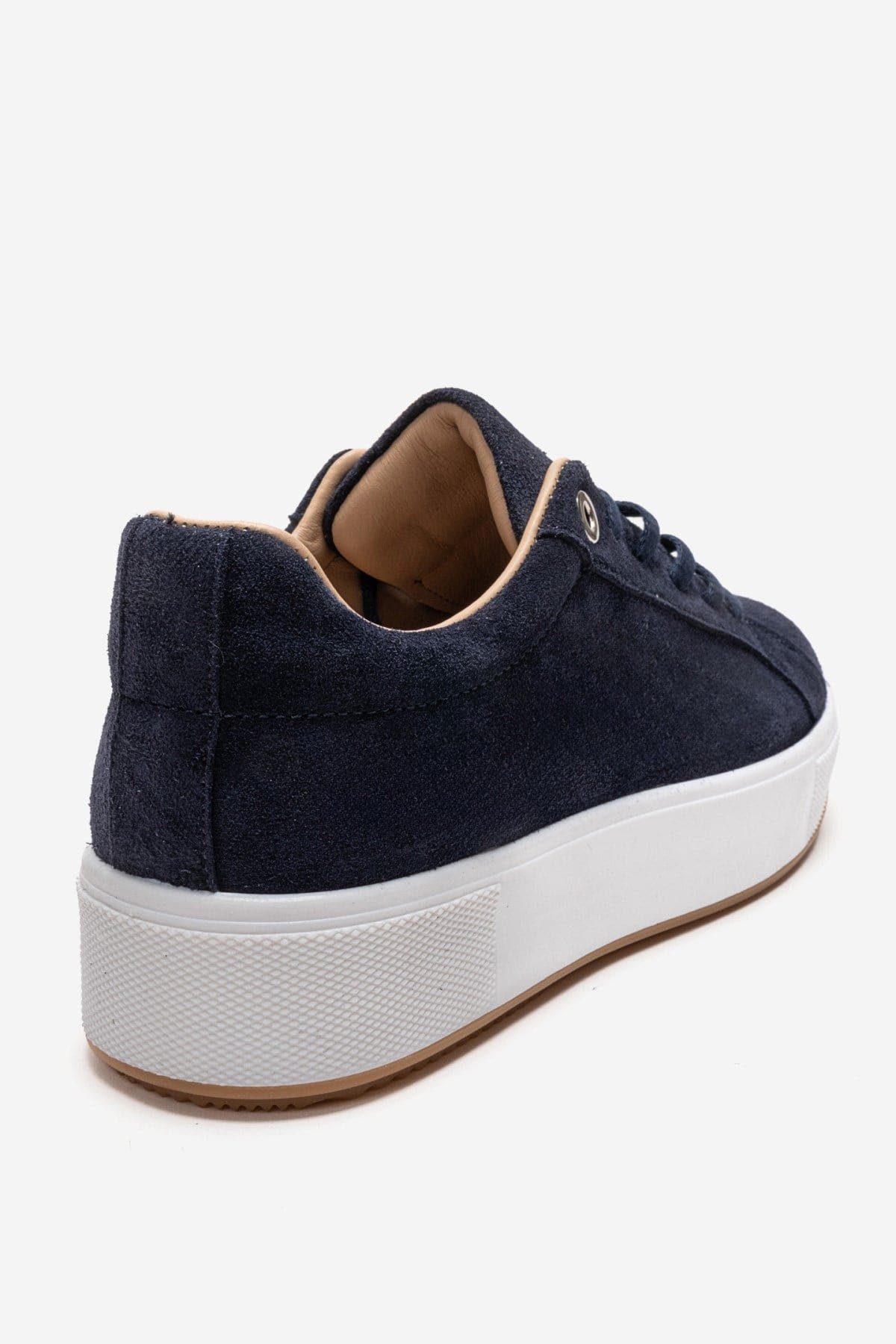 Pallen Leather Casual Sneaker, Alternate, color, Navy Suede