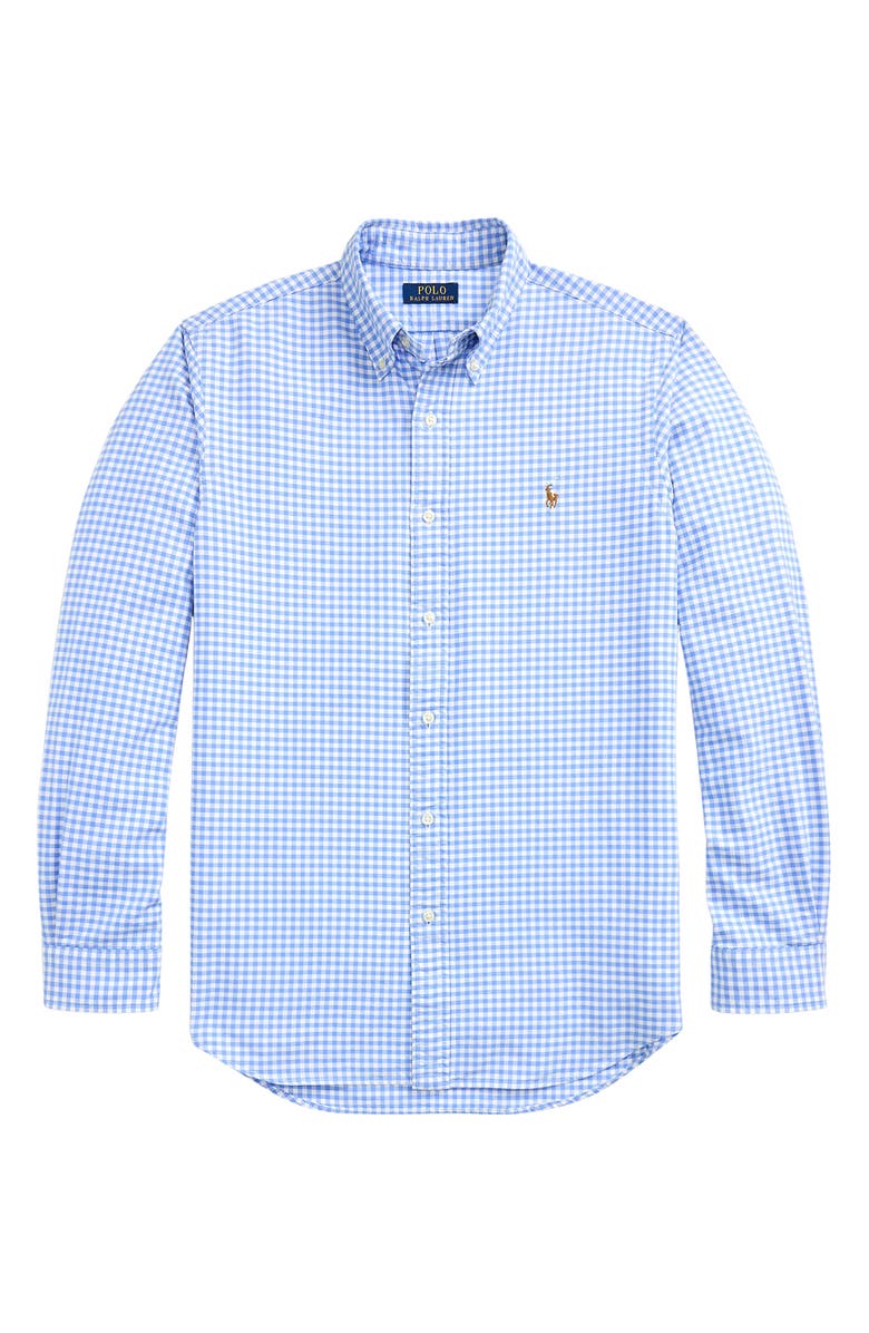 Polo Ralph Lauren Gingham Classic Fit Oxford Button-Down Shirt, Alternate, color, 