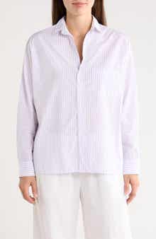 Frank & Eileen Continuous Cotton Button-Up Shirt
