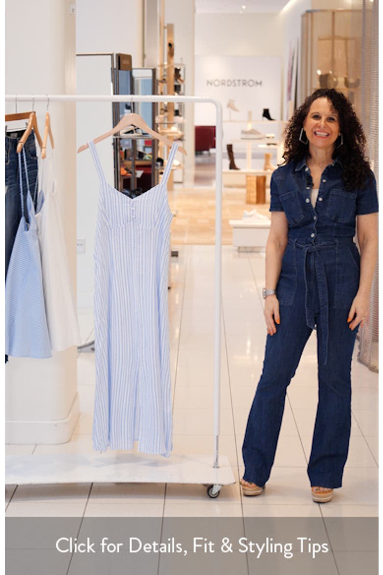 Madelyn Stripe Midi Dress video