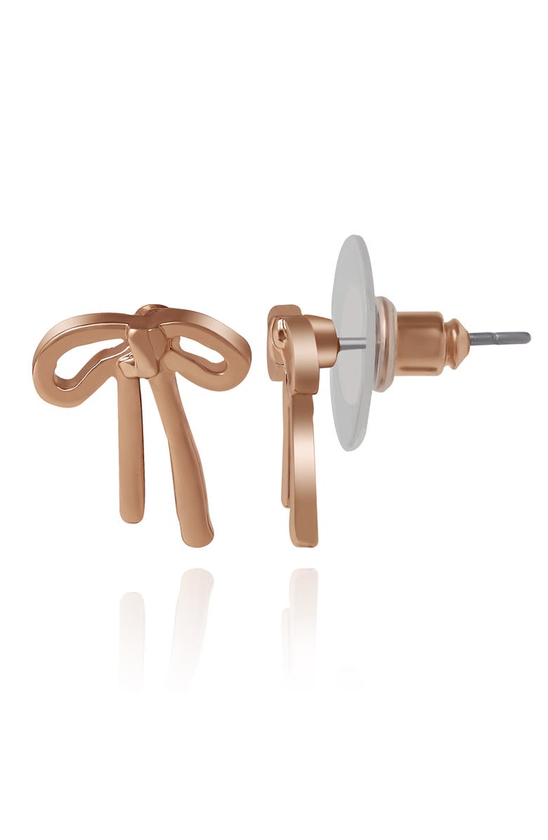 Jessica Simpson Kids Kids Charm Necklace & Earrings Set, Alternate, color, Pink, Red, Gold