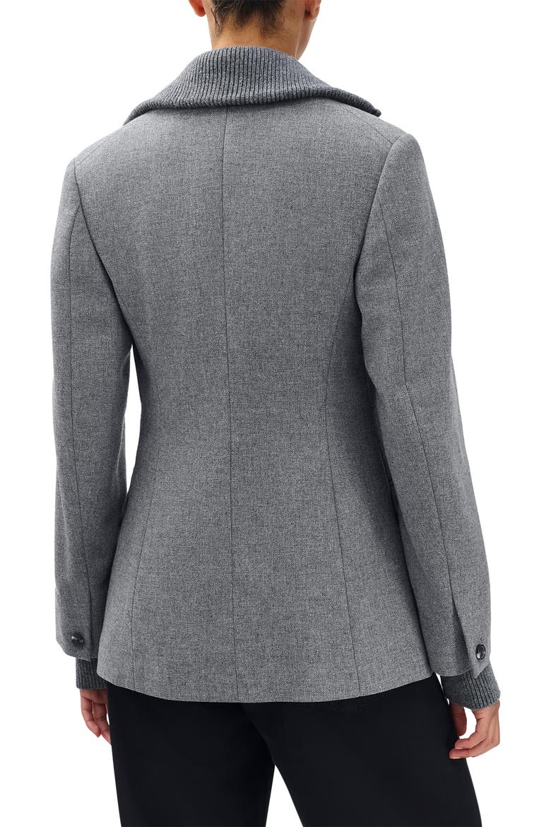 Frank Mixed Media Blazer, Alternate, color, GREY