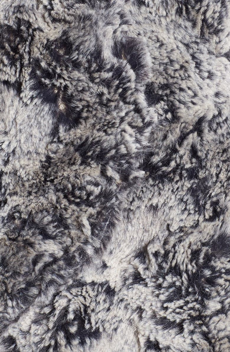 Dylan Draped Faux Fur Vest, Alternate, color, 