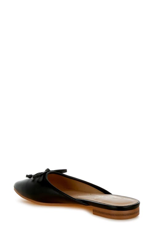 London Rag Eras Bow Slip-on Flat Mules In Animal Print