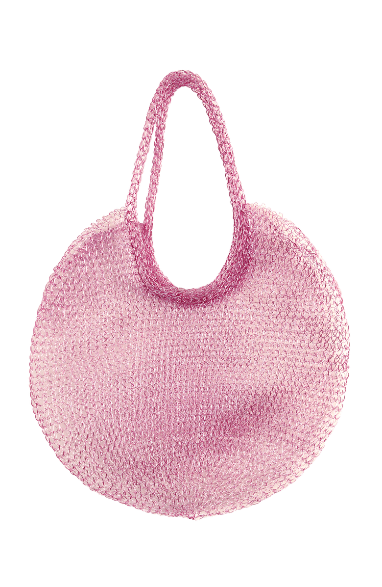 BRUNNA.CO The Sol Mesh Wire Tote Bag in Pink, Main, color, Pink