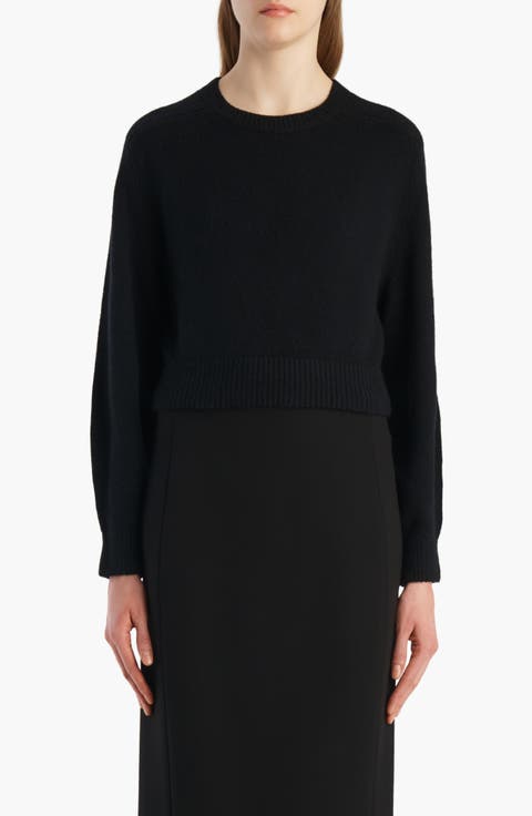 Masie Stretch Wool & Cashmere Sweater