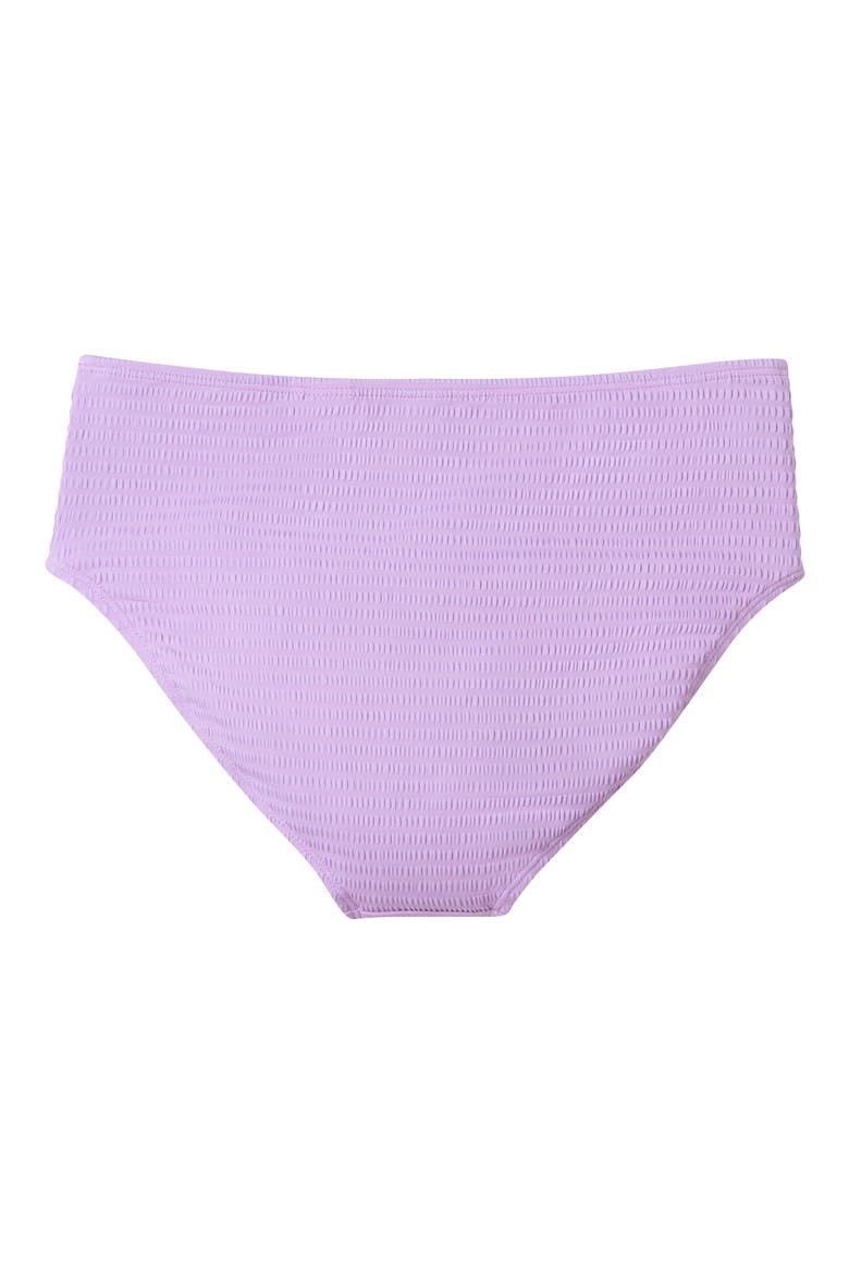 Kids' Texture Puff Sleeve Two-Piece Swimsuit, Alternate, color, PURPLE