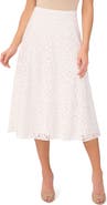 CeCe Floral Lace Skirt