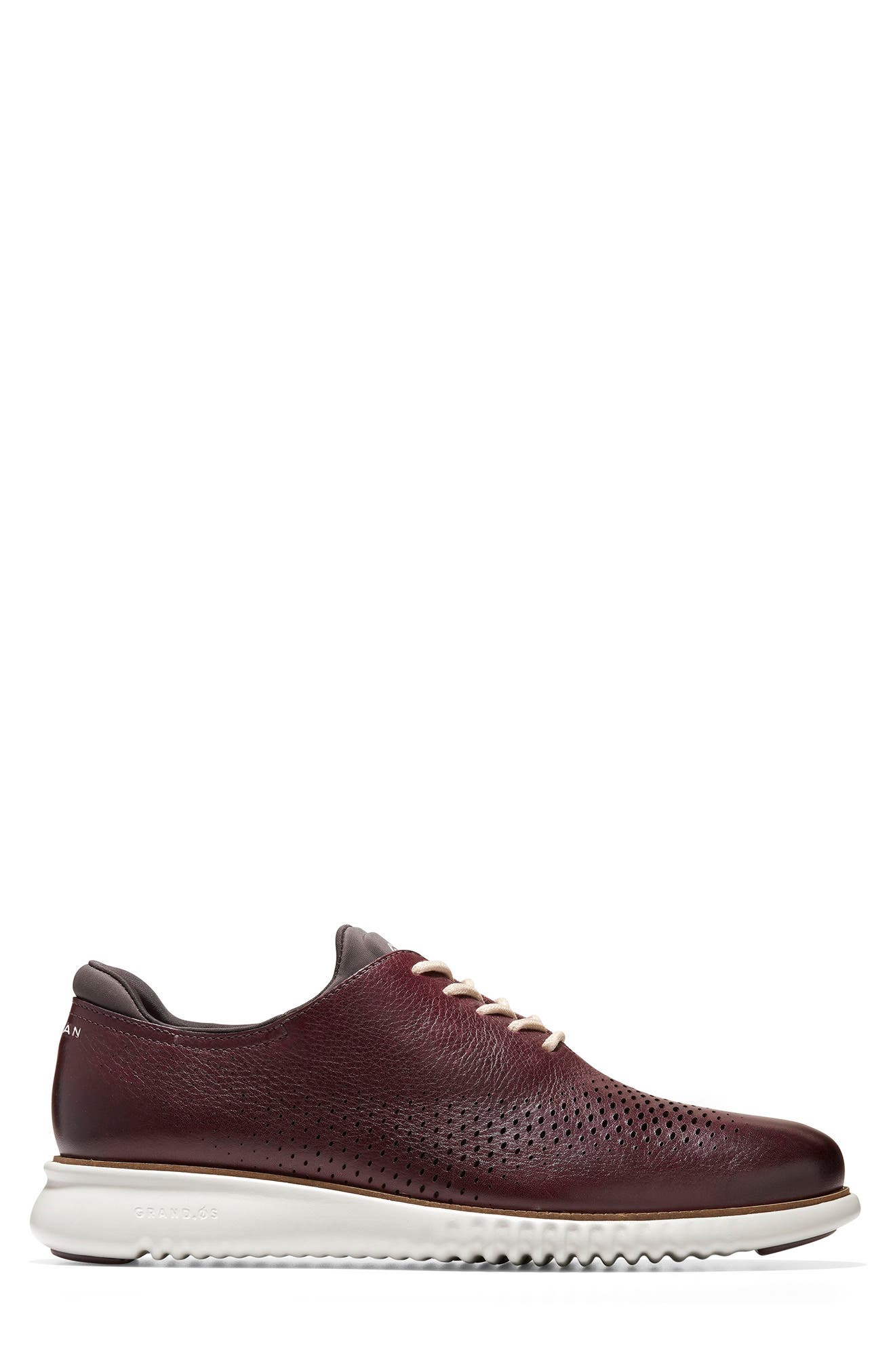 Cole Haan ZeroGrand Lasercut Wingtip Sneaker, Alternate, color, 