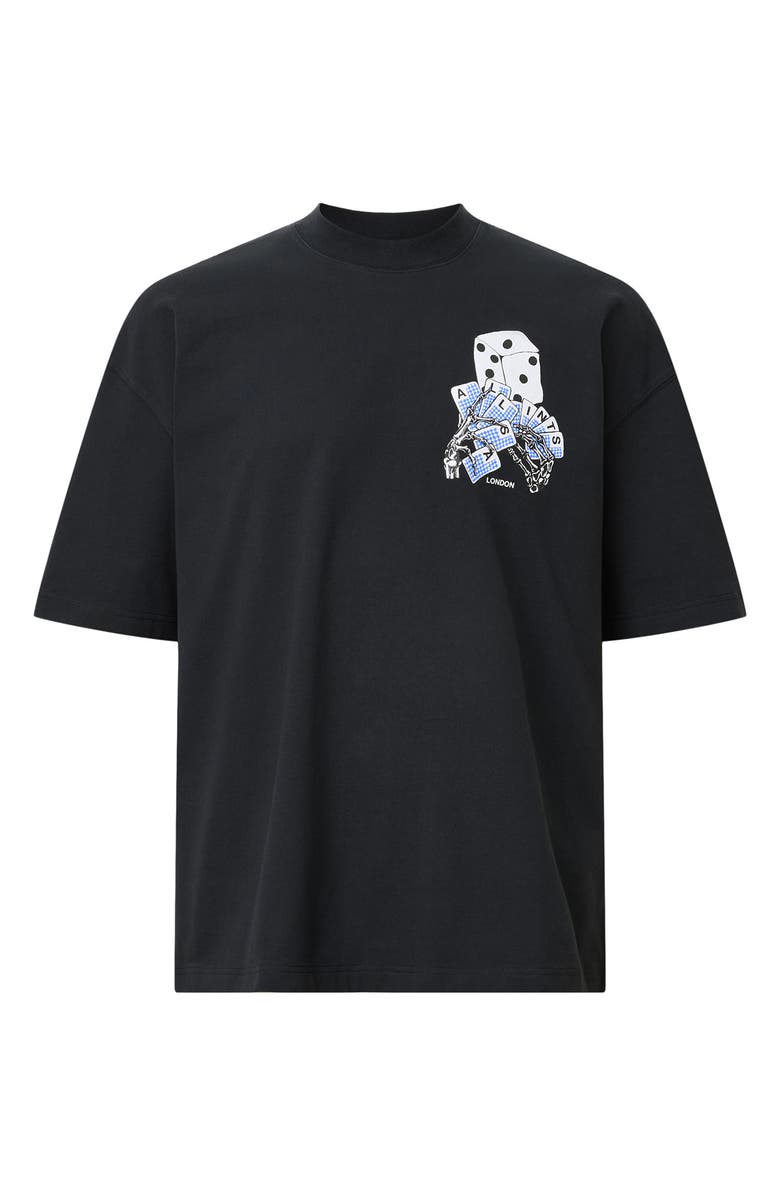 AllSaints Dealt Short Sleeve Graphic T-Shirt, Alternate, color, 