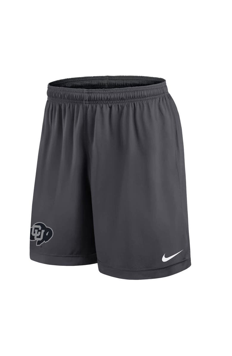 Nike Men's Nike Black/Gray Colorado Buffaloes 2025 Sideline Reversible Performance Shorts, Alternate, color, Black
