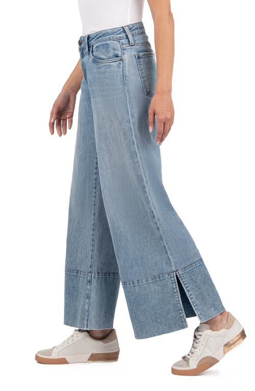 Kut From The Kloth Goldie High Waist Super Flare Jeans In Famous