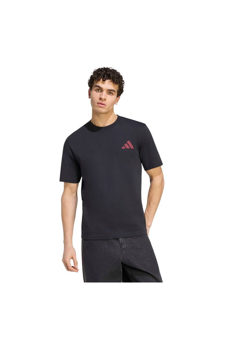 Men's adidas Black Liverpool Graphic T-Shirt, Main, color, Black