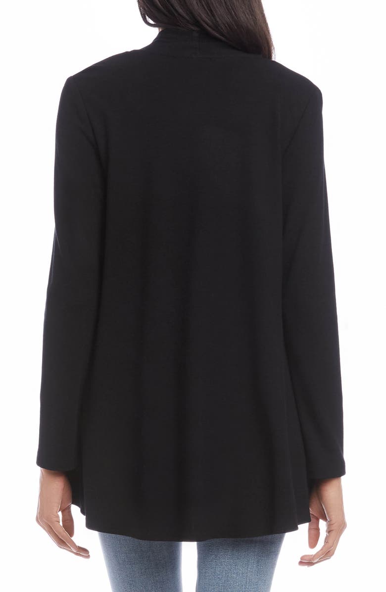 Karen Kane Drape Front Jacket, Alternate, color,