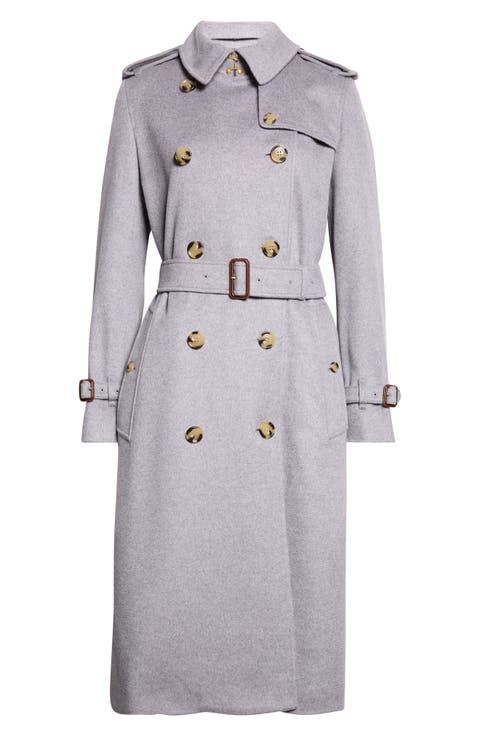 Kensington Cashmere Trench Coat
