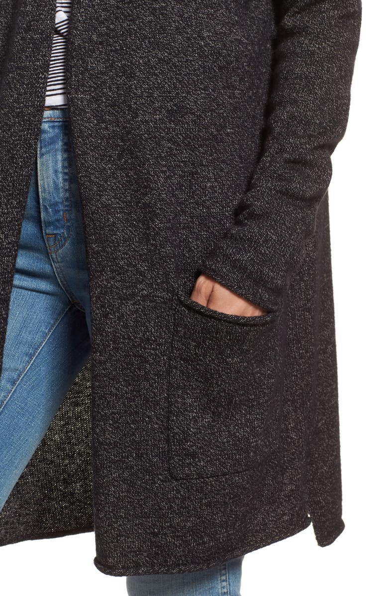 Caslon<sup>®</sup> Long Marled Cardigan, Alternate, color, 