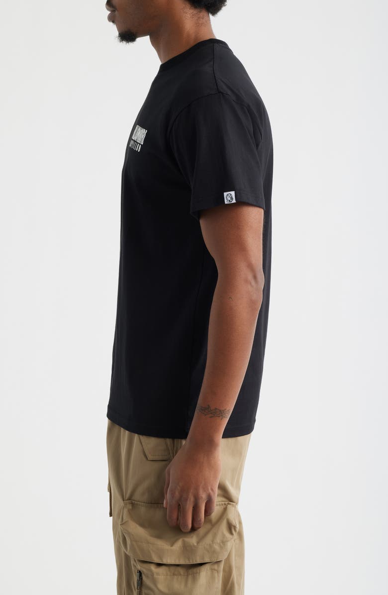 Billionaire Boys Club Small Logo Cotton Graphic T-Shirt, Alternate, color, Black