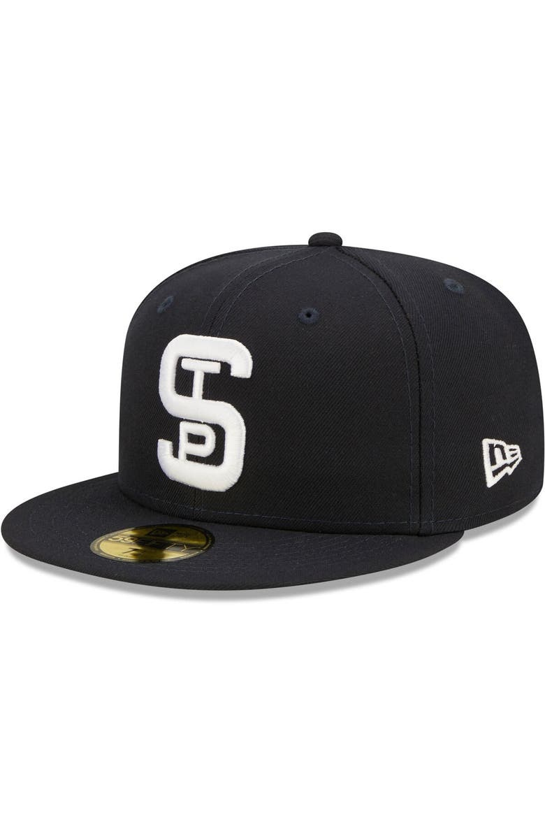 New Era Men's New Era Navy St. Paul Saints Authentic Collection Team Alternate 59FIFTY Fitted Hat, Main, color, Navy