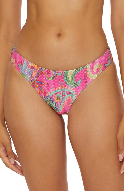 Becca Polynesia Hipster Bikini Bottoms In Pink Multi