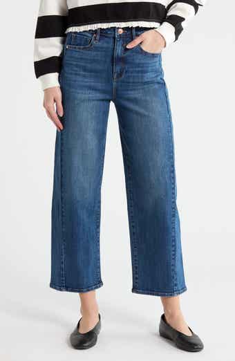 Vigoss Daisy High Waist Crop Barrel Jeans