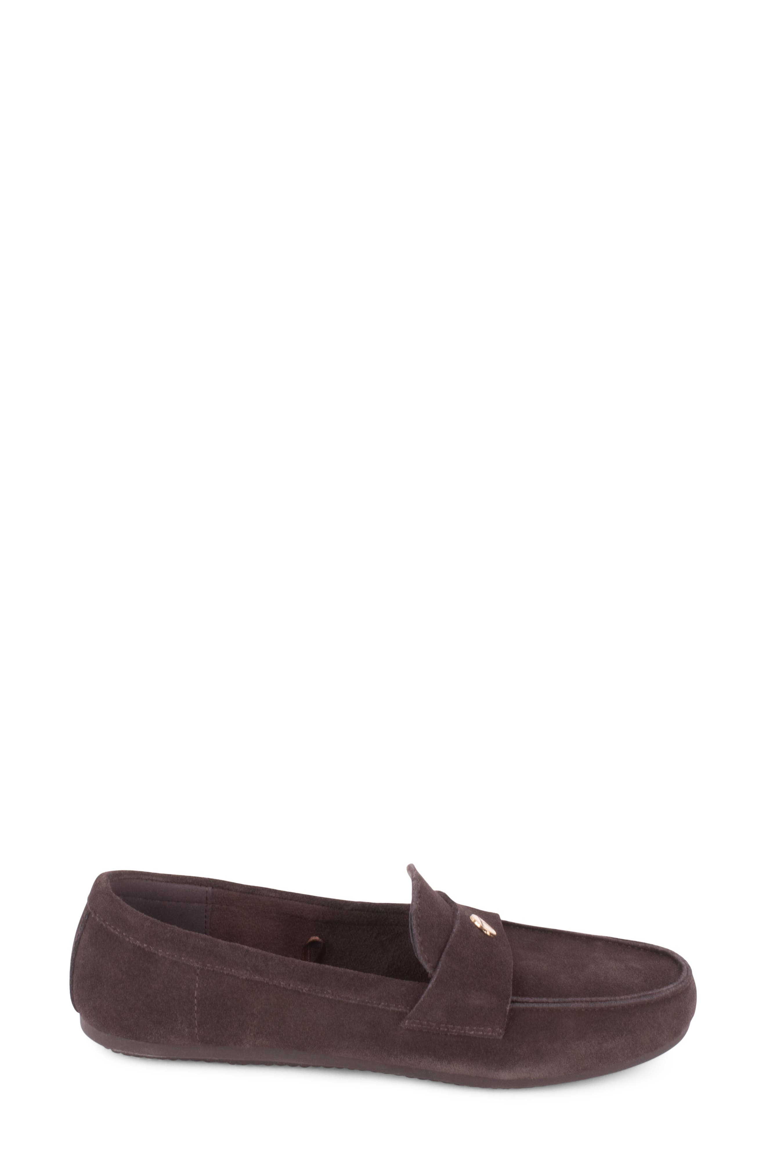 Bendel Loafer, Alternate, color, DARK BROWN
