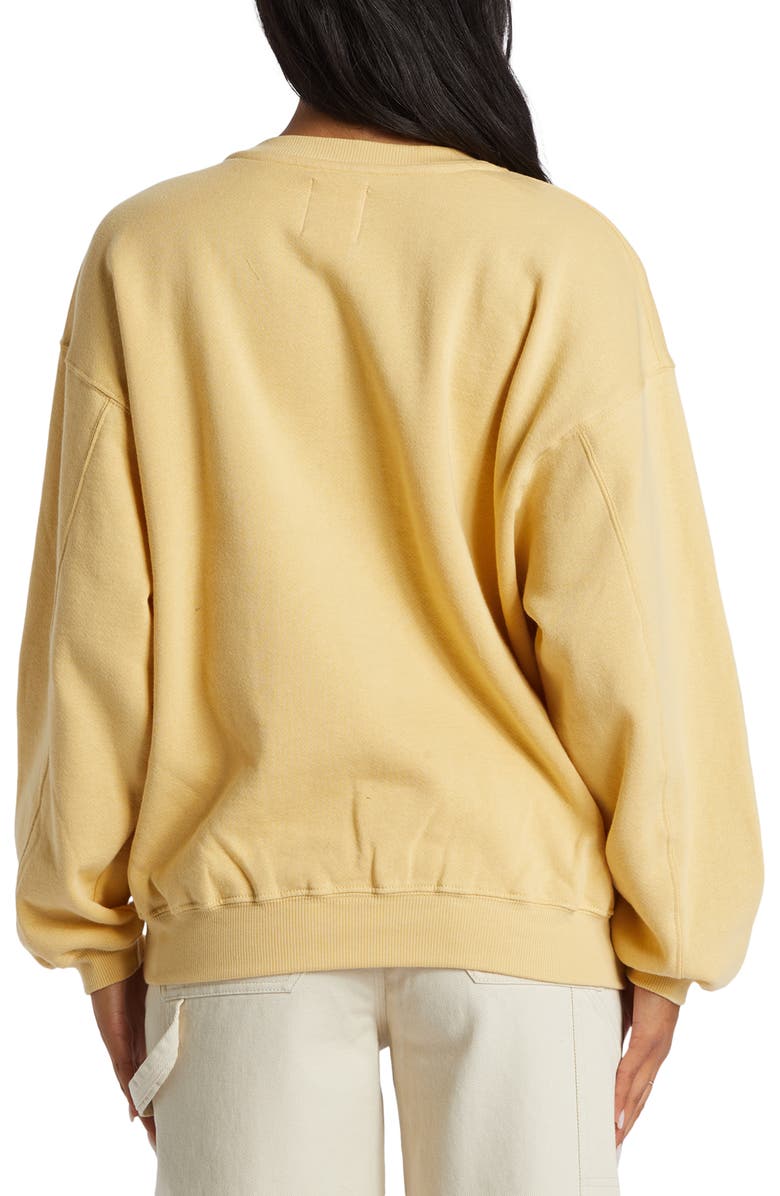 Billabong Twisties Kendall Graphic Cotton Blend Crewneck Sweatshirt, Alternate, color, 