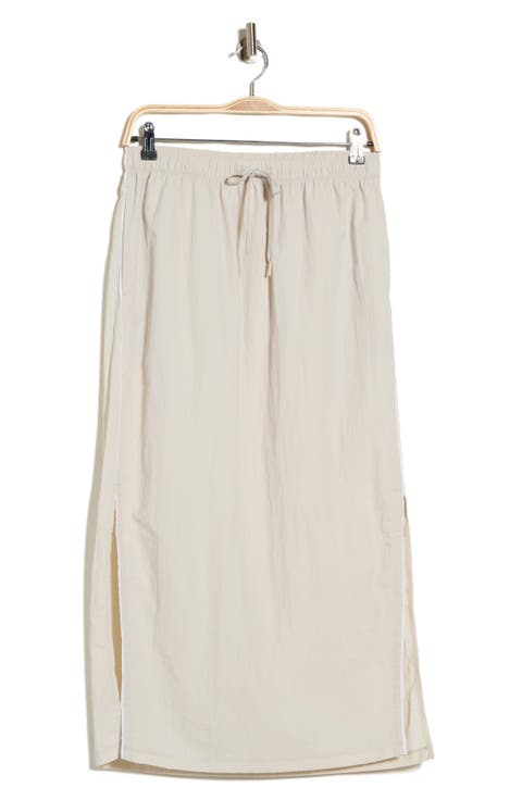 Breakaway Crinkled Maxi Skirt