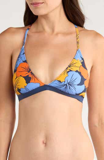 Roxy Surf Sport Reversible Triangle Bikini Top