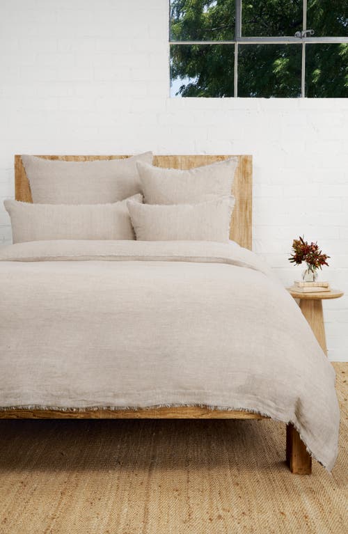 Pom Pom At Home Hunter Duvet Cover In Flax