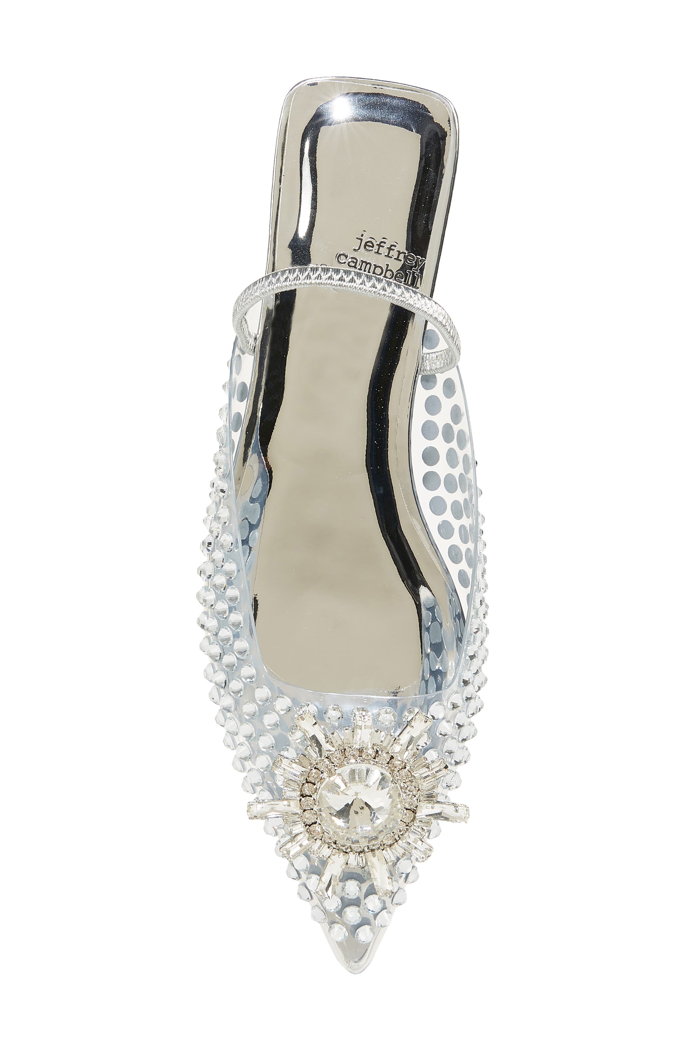 Jeffrey Campbell Latira Crystal Flat, Alternate, color, 