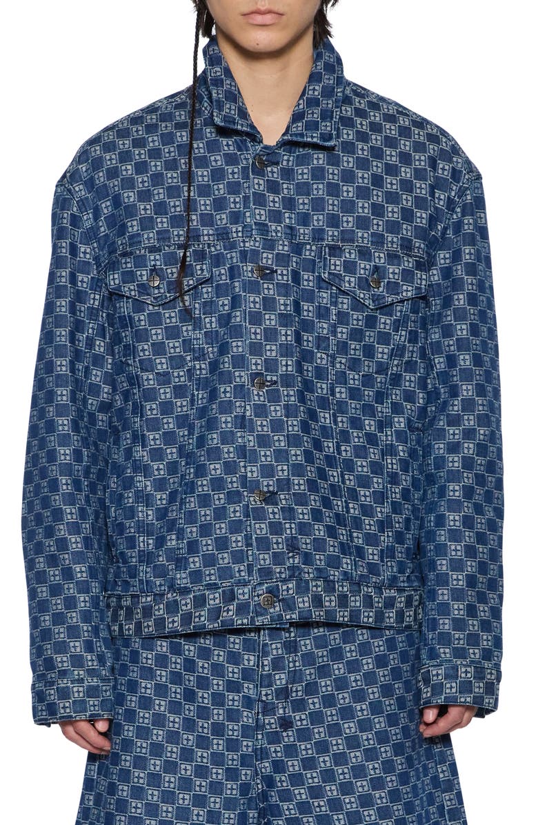 Ksubi Oh G Klassic Denim Trucker Jacket, Main, color, Denim