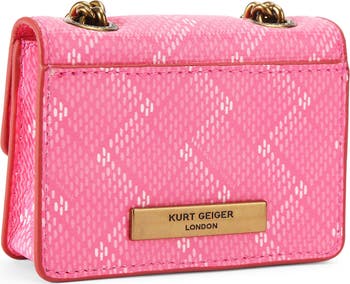 Micro Kensington Faux Leather Crossbody Bag