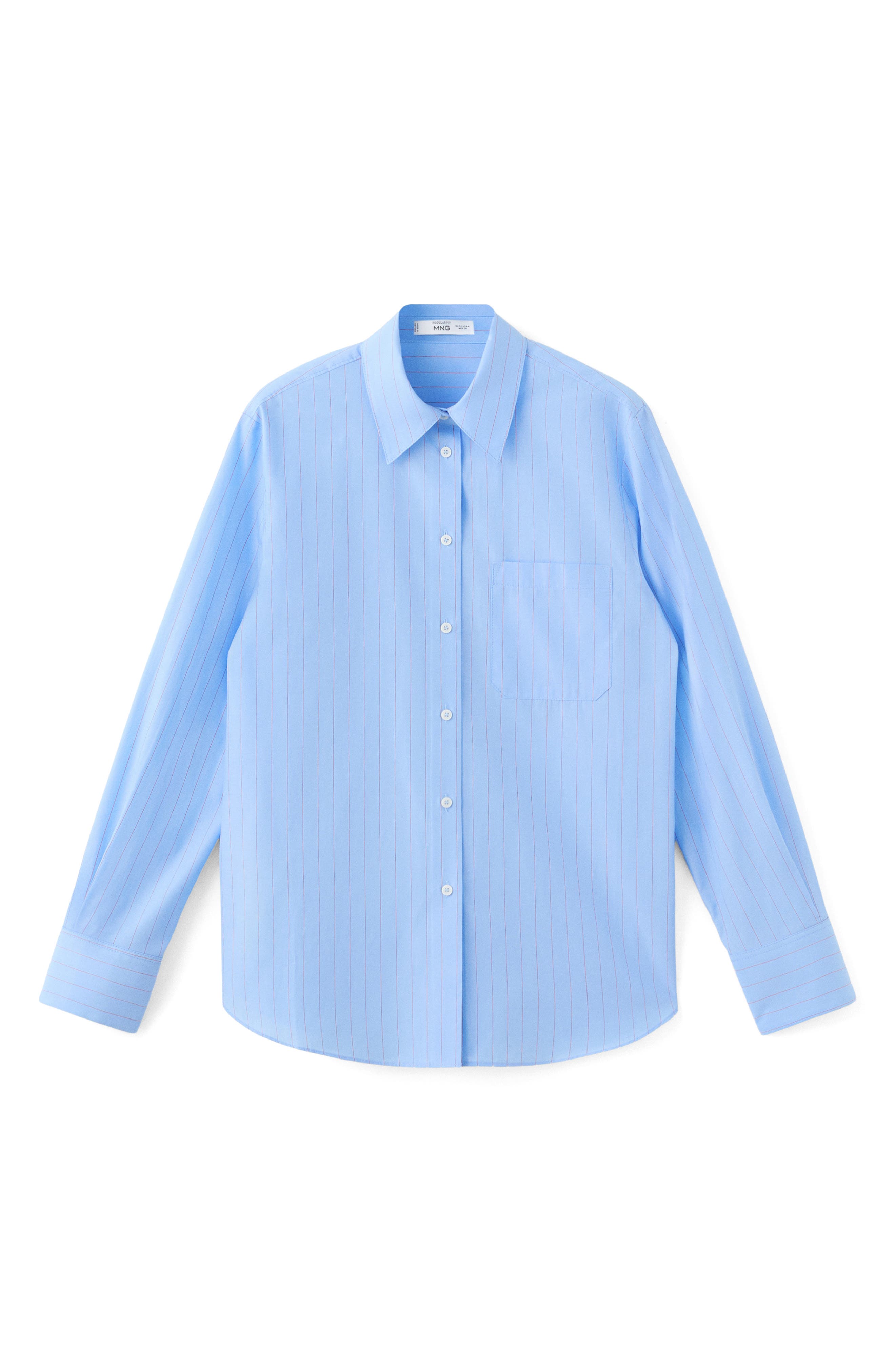 Stripe Poplin Button-Up Shirt - image 2