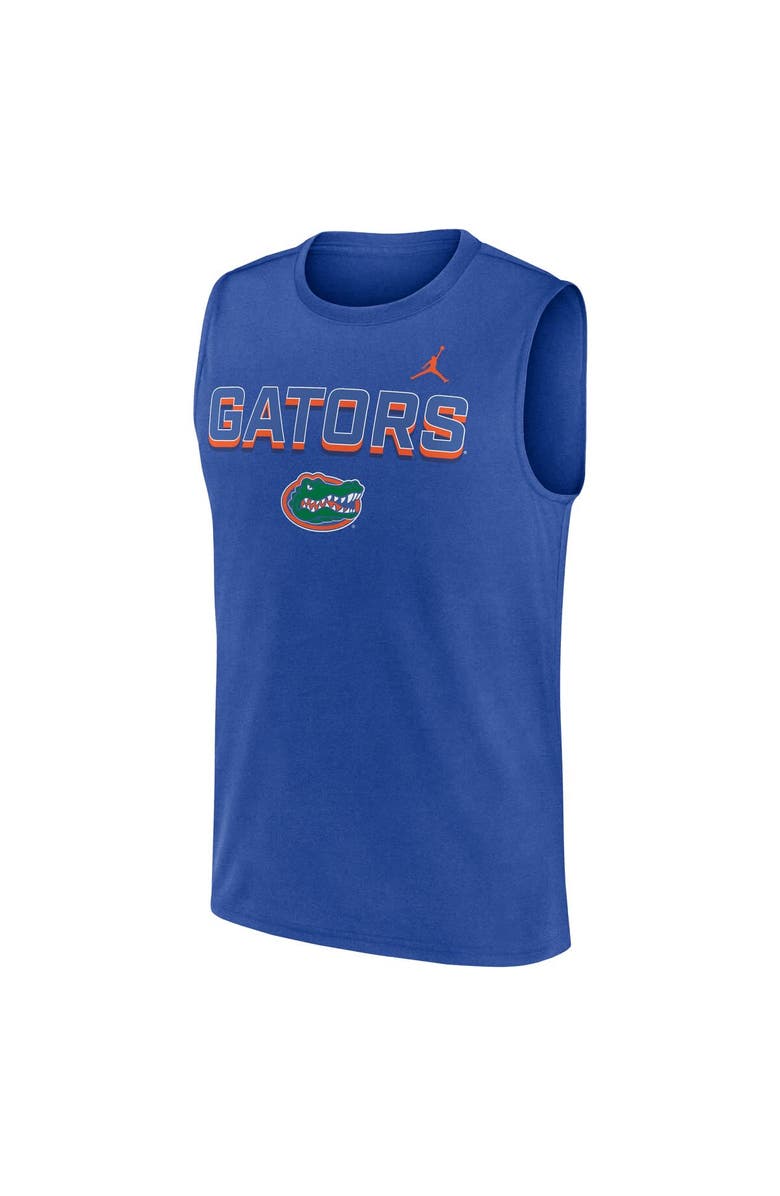 Jordan Brand Men's Jordan Brand Royal Florida Gators Primetime Tricode Legend Performance Tank Top, Alternate, color, Royal
