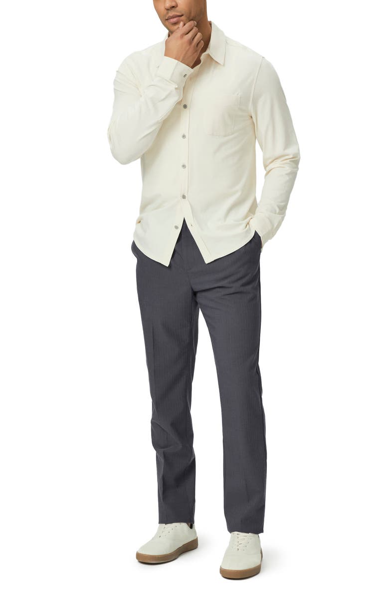 PAIGE Edmund Straight Leg Trousers, Alternate, color, Thunder Sky