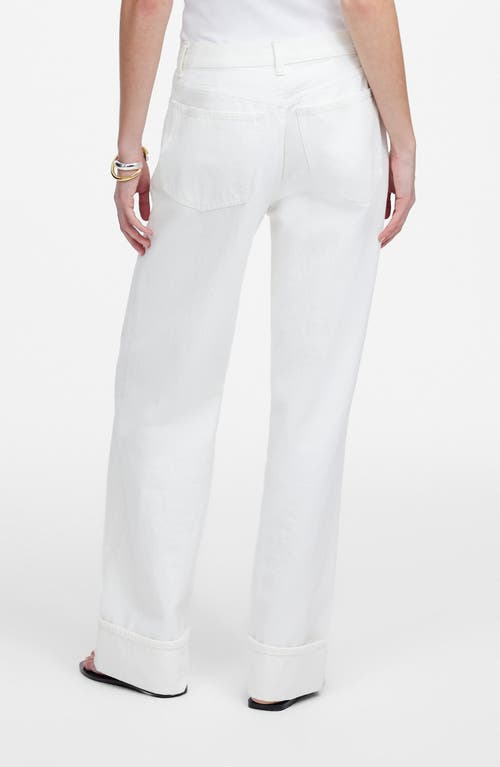 Madewell Low-slung Baggy Jeans In White