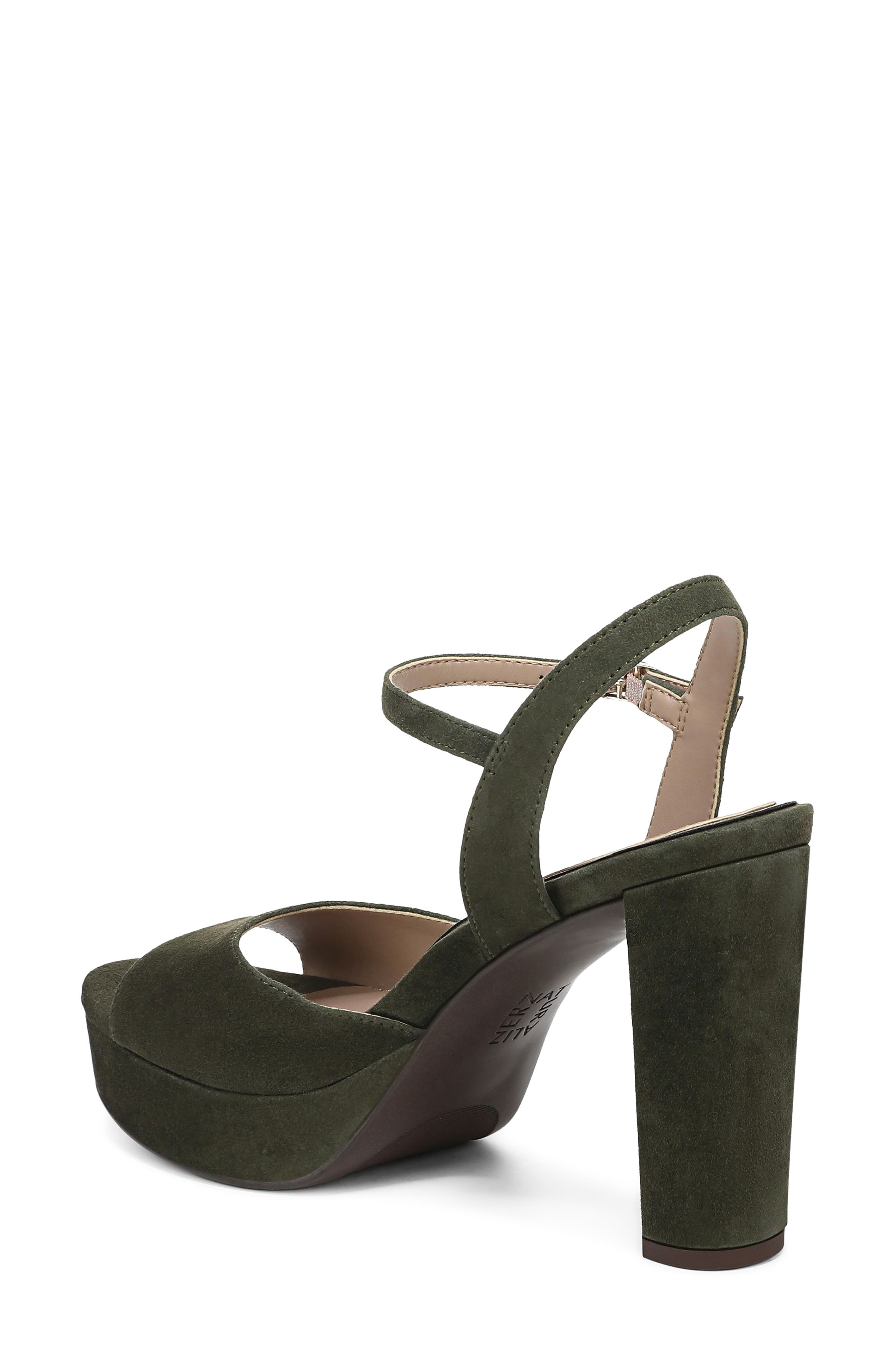Marigold Ankle Strap Platform Sandal, Alternate, color, CACTUS CLAY SUEDE