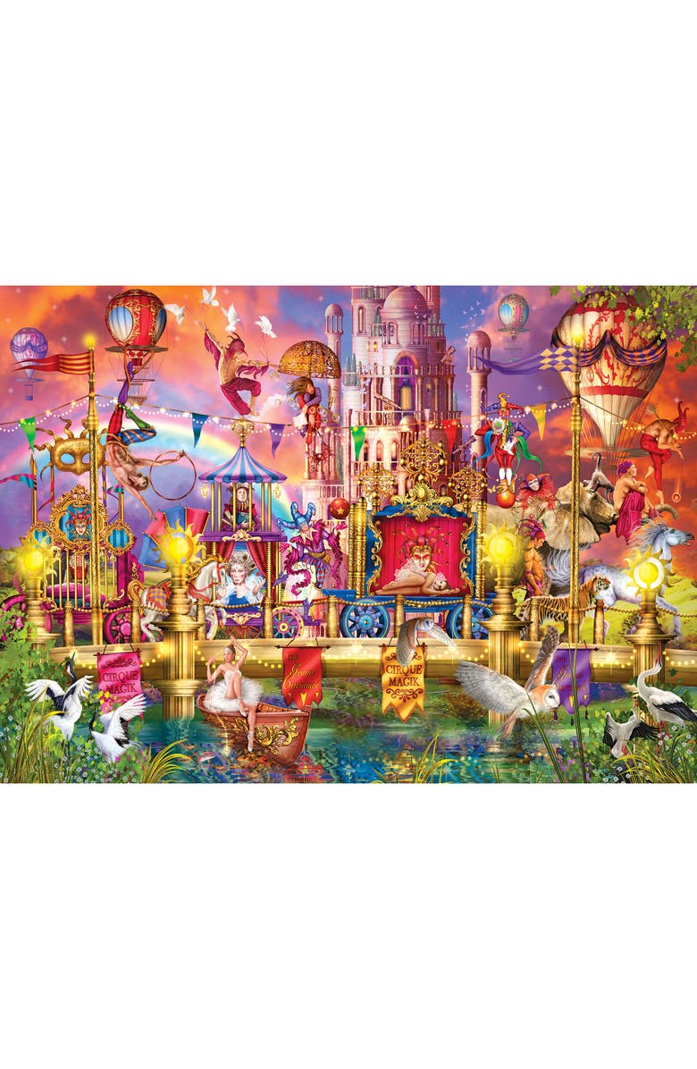 CRA-Z-ART Roseart Magic Circus Parade 3000 Piece Puzzle, Alternate, color, Multicolored