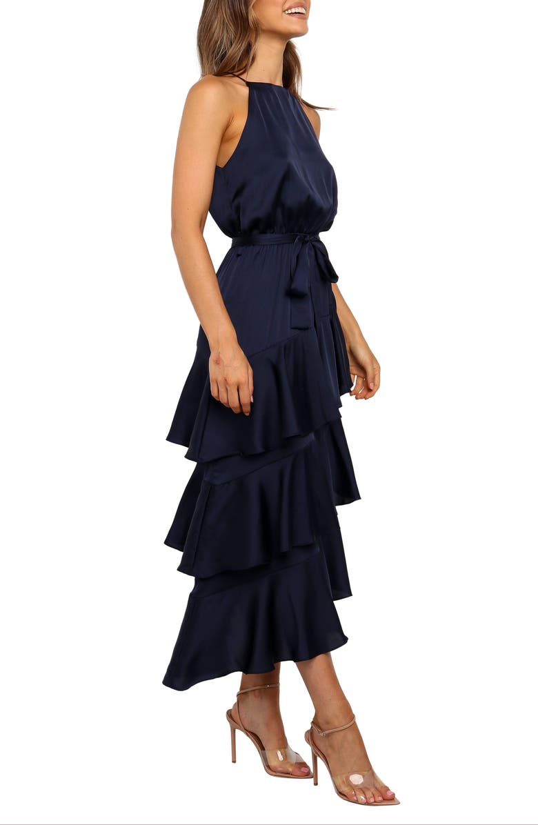 Seychelle Asymmetric Tiered Dress