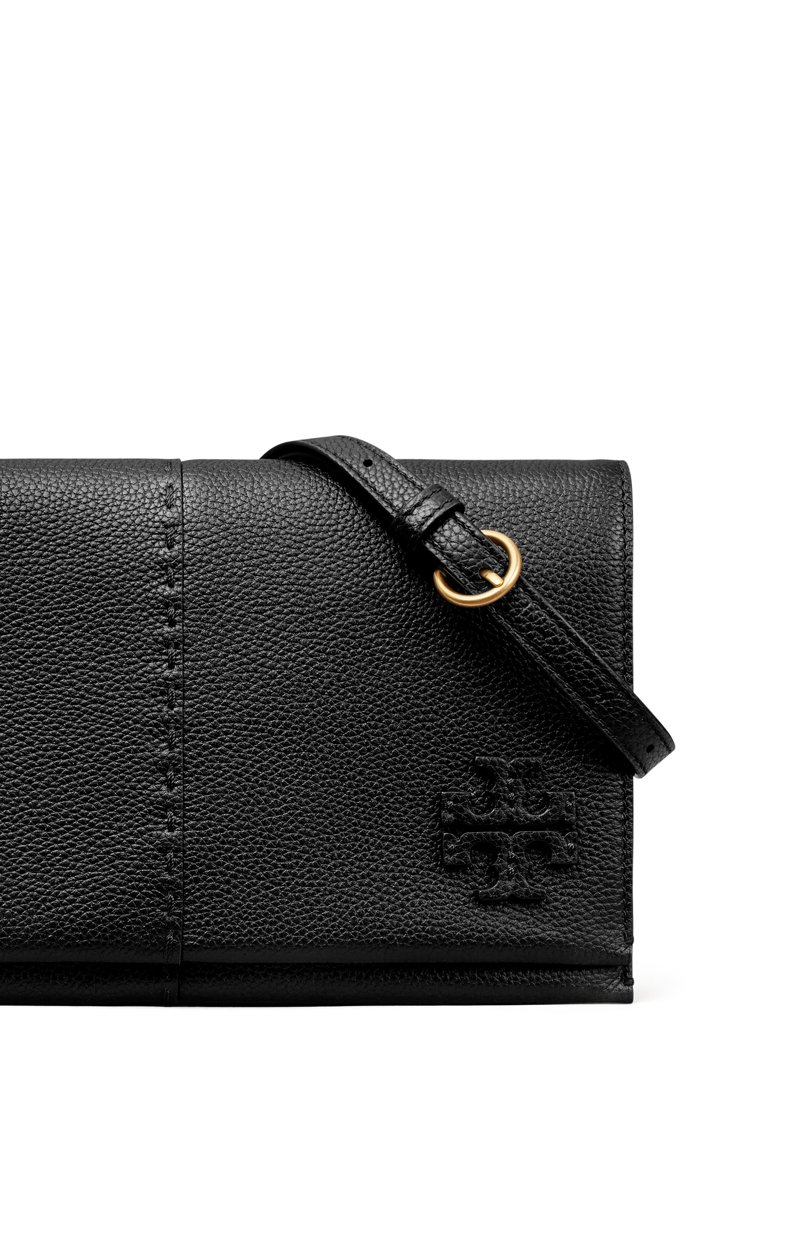 Tory Burch McGraw Leather Crossbody Bag, Alternate, color, 