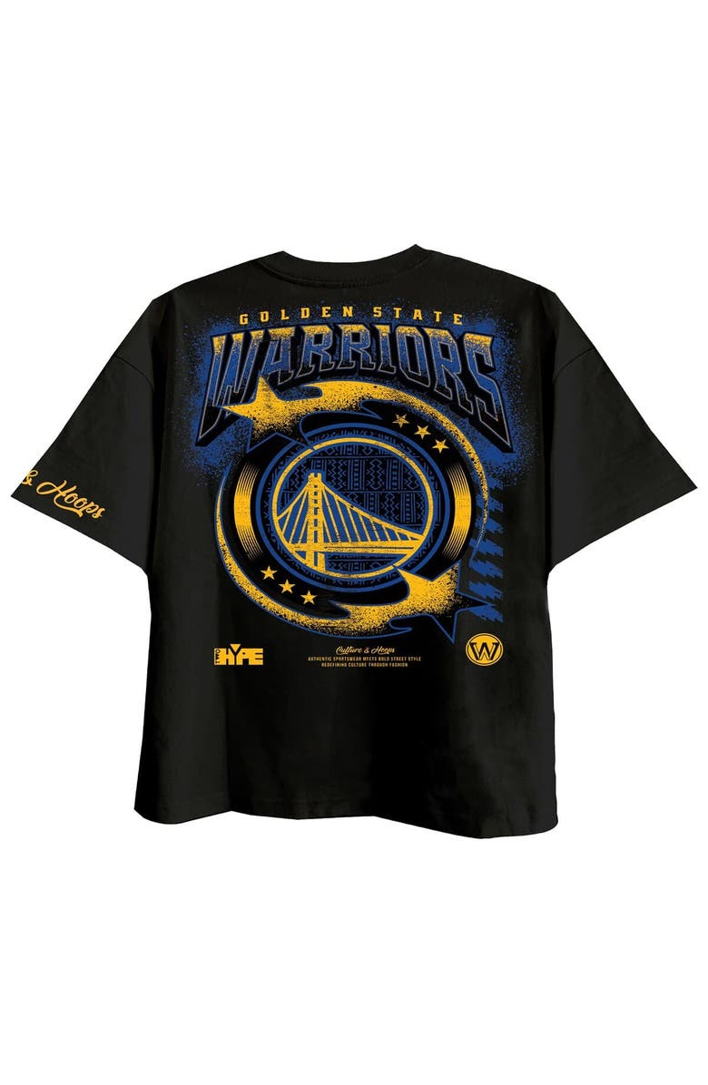 Two Hype Men's Two Hype Black Golden State Warriors Drip & Dime Collection Premium T-Shirt, Alternate, color, 