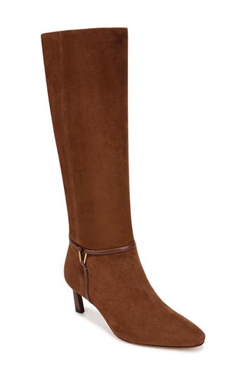 Veronica Beard Kenzie Knee High Boot In Espresso