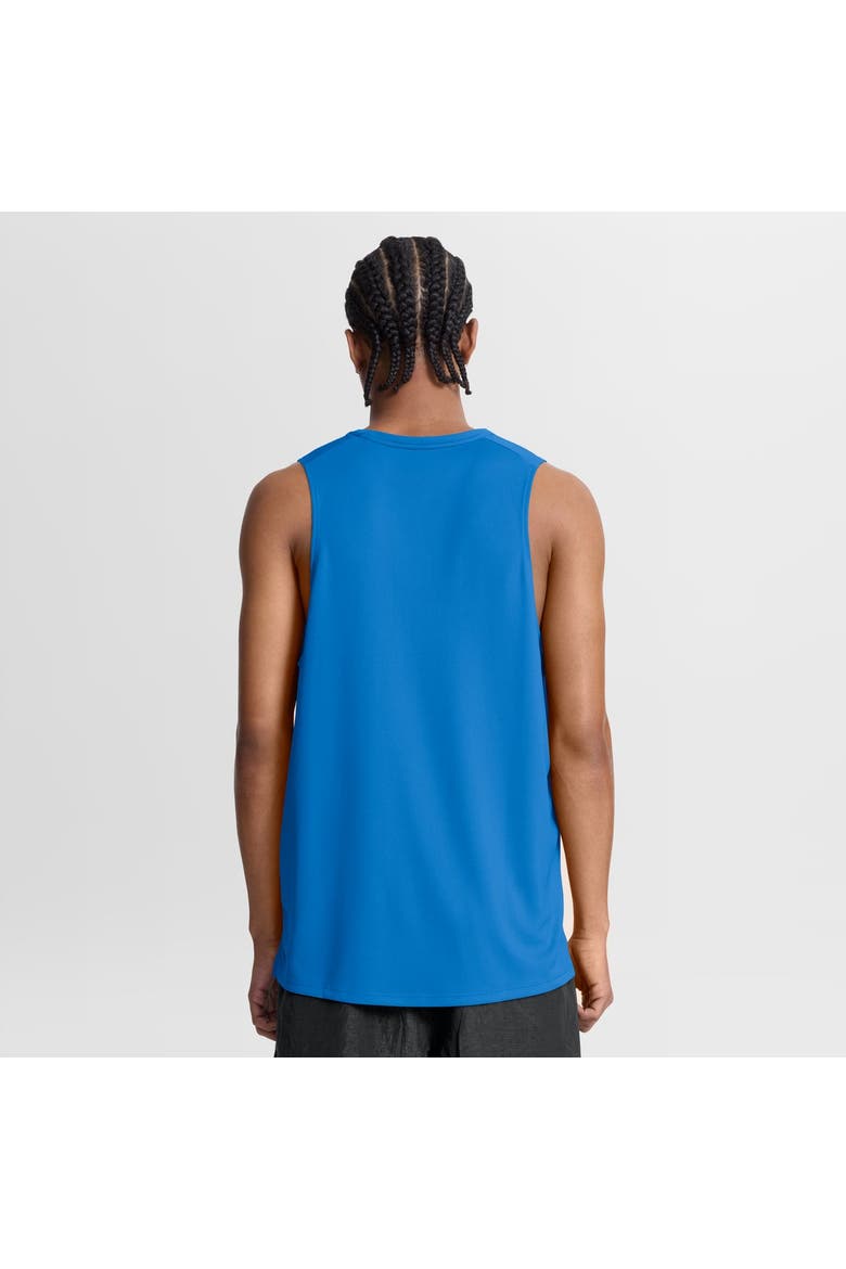 Men's Nike Powder Blue Los Angeles Chargers Kickoff Miler Dri-FIT Tank​ Top, Alternate, color, Powder Blue