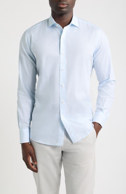 Crown Crafted Kenneth Grid Cotton Shirt