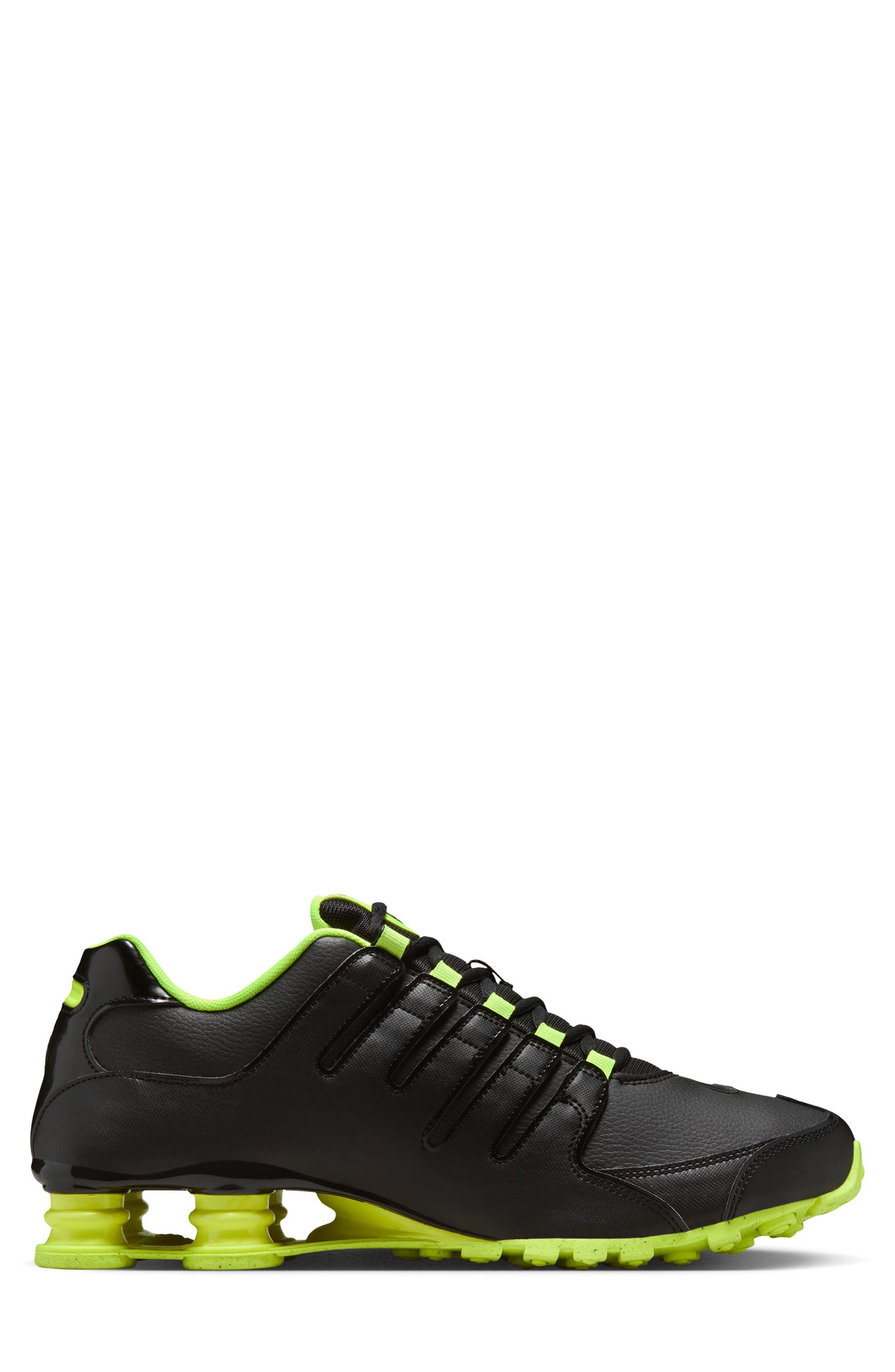 Shox NZ Sneaker, Alternate, color, 013 BLACK/WHITE