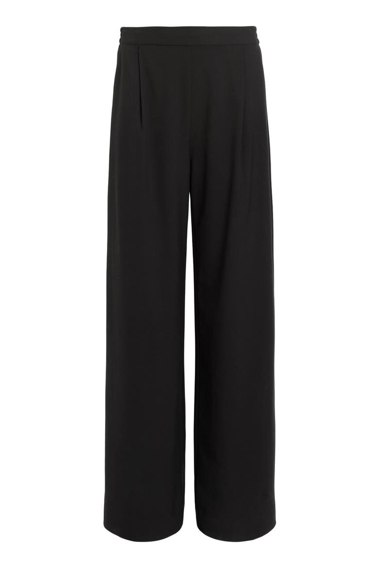 Aleida Wide Leg Pants, Alternate, color, BLACK