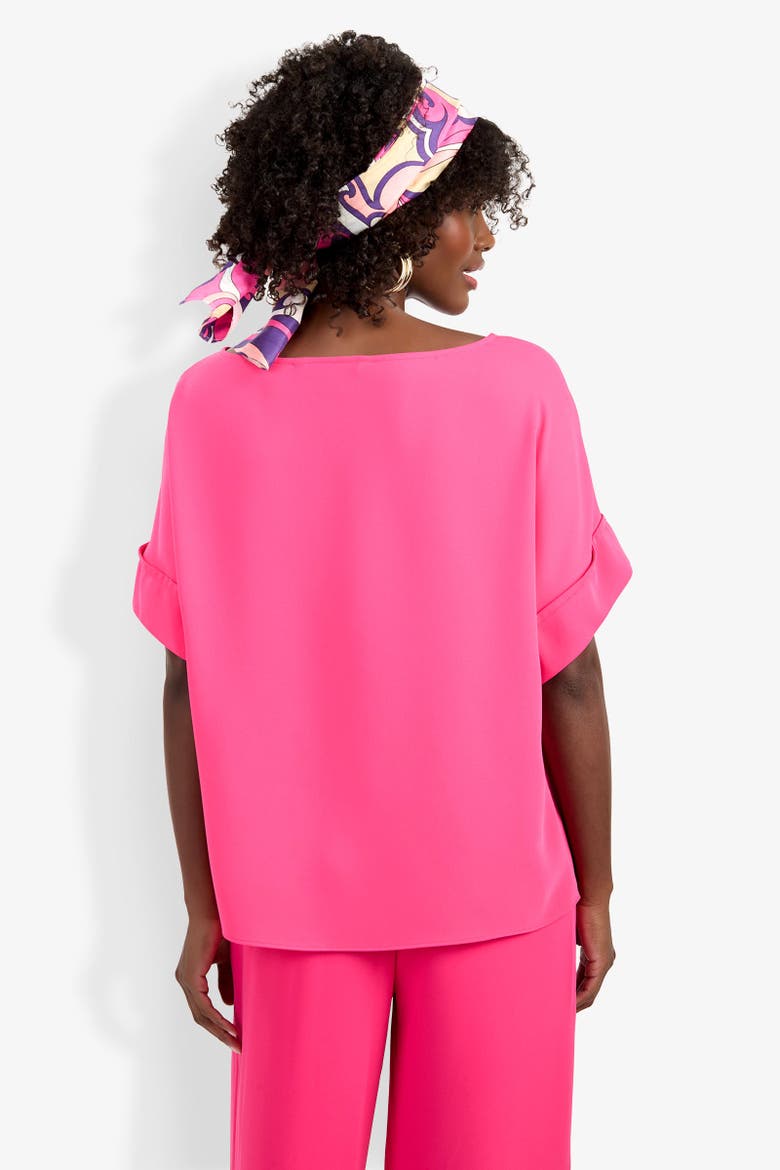 Sofie Georgette Top, Alternate, color, Whitewash