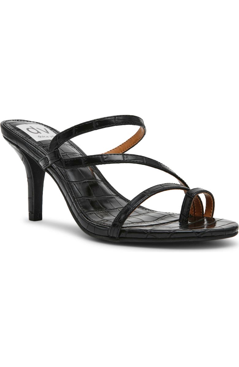DV by Dolce Vita Carlota Sandal, Main, color, Black Exotic
